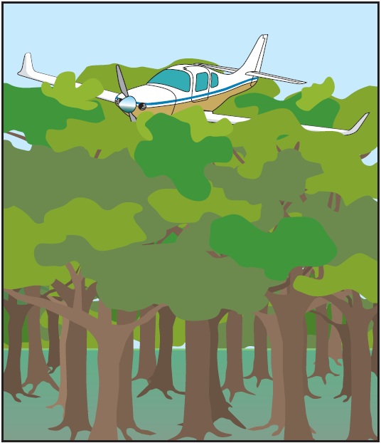 Figure 16-4. Tree landing.